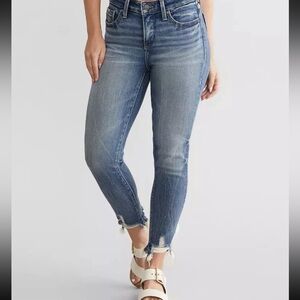 Women’s Buckle Black Fit No. 53 ankle skinny jeans size 31 euc